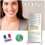 Pochette Carte Grise - Etui en lot de 5 Porte cartes grise pour Protéger papier Assurance Auto, Moto, Permis - Pack de Pochettes
