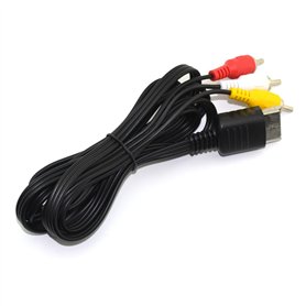 Link-e : Cable de Remplacement AV RCA Audio Video Compatible avec la Console SEGA Dreamcast