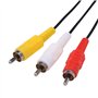 Link-e : Cable de Remplacement AV RCA Audio Video Compatible avec la Console SEGA Dreamcast