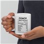 L'Esprit Des Anges Tasse-Mug Coach Valeur Nutritive - Idée Cadeau Humour Original Anniversaire