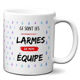 L'Esprit Des Anges Tasse-Mug Collègue Manager-Les Larmes de Mon Équipe - Idée Cadeau Patron Travail Nouveau Job