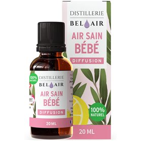 BEL AIR Air Sain Bébé huiles essentielles bio pour chambre diffuseur humidificateur bb conditioner baume défense