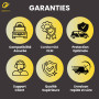 Clignotant de rétroviseur droit | Installation facile & qualité OEM | Compatible avec Renault Megane III, Scenic III, Fluence | 