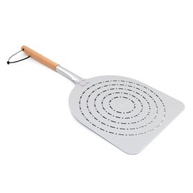 ZiiPa • Pelle à Pizza Perforée pour Four • Haute Qualité • Légère et Résistante • Facile à Manipuler (Aluminium