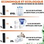 KAMPAI Charbon Actif Eau x4 | Filtre 2.5L à 3L / Baton | Binchotan Gros calibre | Purificateur Vegetal Bio - Recharge Carafe fil