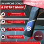 DRAXX Sports Raquette de Tennis de Table | 7 Étoiles | Raquette Carbone Professionnelle pour Un Contrôle, Un Effet et Une Puissa