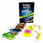 trifyd ® - Leurres Brochet, Le Pack de 8 leurres de pêche pour carnassier.