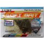 trifyd ® - Leurres Souples Creatures ecrevisse de 7,5 cm pour Truite, chevesne, Perche, Petits carnassier, Le Pack de 10 leurres