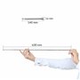 Soufflet Téléscopique Inox - Lot de 2 - Tube de Soufflage Pliable Embout Ergonomique Soufflet à bouche Bouffadou Allume Feu Kit 