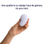 Mon Amour - Sextoy Succion Intime - 3 Vitesses et 7 Fréquences de Succion - Silicone Hypoallergénique - Étanche IPX7 - Recharge 