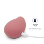 Mon Amour – Vibromasseur compact Mango 10 modes – Silicone médical doux – Étanche IPX6 – Ultra-silencieux – Stimulation externe 