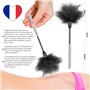 inedit Bandeau Yeux Sexy Adulte + Plumeau - Couple Intime - Jeux et Fantaisies Érotiques - Accessoires pour Les Adultes & Couple
