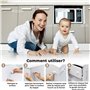 Bloc placard Bebe (10 Pièces) Sécurité Enfant - Bloque Porte Placard Fenêtre - Protection Sécurite Domestique - Sécurité Serrure