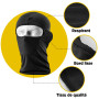 nedit Cagoule Moto - Cagoule Masque de Ski Homme & Femme (Noir) QUALITÉ SUPÉRIEURE - Cagoule Ski avec Protection Anti UV - Taill