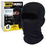 nedit Cagoule Moto - Cagoule Masque de Ski Homme & Femme (Noir) QUALITÉ SUPÉRIEURE - Cagoule Ski avec Protection Anti UV - Taill
