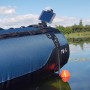 Artisan 3d Support téléphone pour Float Tube de Peche Compatible Sondeur Deeper - Idéal pour Sonder et pêcher en sécurité/Trouve