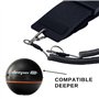 Artisan 3d Support téléphone pour Float Tube de Peche Compatible Sondeur Deeper - Idéal pour Sonder et pêcher en sécurité/Trouve