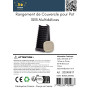 Artisan 3d Rangement de couvercles pour Pot yaourtière SEB Multidélices - Organisez, protégez et économisez de l'espace avec Not