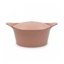 Cookut - L'incroyable Cocotte 20 cm avec poignée en métal et manique assorties - Guimauve