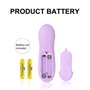 HEVIDENCIA Sucker Sunny - Stimulateur Clitoridien, Vibromasseur Étanche avec 10 Modes de Vibration, Suceur de Clitoris à Piles, 