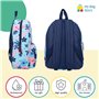 mybagstory - Sac à dos – Stitch - Bleu - Enfant - Ecole - Maternelle - Garderie – Primaire - Cartable Fille - 39 cm - Idée Cadea