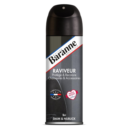 Baranne Aérosol Raviveur Daim Noir | Protège