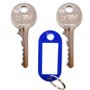 T10-PASS Pass PTT | Lot de 2 Clés Universelles T10 | Clé Boîtes aux Lettres Individuelles | Compatible avec 20% des Portes de Ba