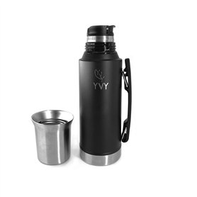 TEMPERA Thermos à maté - 1L | Double Paroi Acier inoxydable