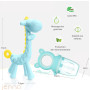 Jenna® | Kit Tetine D'alimentation | Grignoteuse Bebe Fruits Légumes Purées 3 têtes tailles S/M/L | anneau dentition bebe à mâch