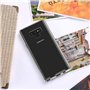 Ancile ® Coque Samsung Galaxy Note 9 360° Transparente Double Protection intégrale pour note9 Silicone TPU Antichoc dImenssion 7