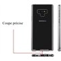 Ancile ® Coque Samsung Galaxy Note 9 360° Transparente Double Protection intégrale pour note9 Silicone TPU Antichoc dImenssion 7