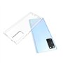COQTEL® Coque pour Samsung Galaxy Note 20 étui Transparent Double Protection intégrale Silicone et TPU Antichoc Housse protège é