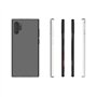 COQTEL® Coque pour Samsung Galaxy Note 10 Plus étui Transparent Double Protection intégrale Silicone et TPU Antichoc Housse pour