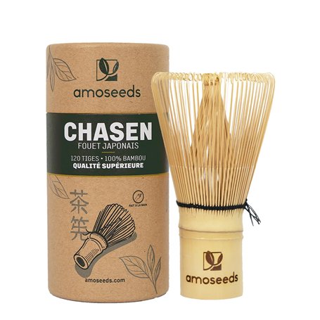 Fouet à Matcha en Bambou | Chasen 120 tiges