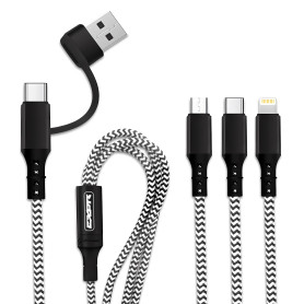 Câble Multi USB A/C Embout - Cable 3 en 1