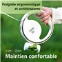 Nyssah, Laisse Chien Enrouleur avec Lumière et Distributeur Sacs à Crottes - Laisse rétractable pour Chiens Jusqu’à 25 kg | Long