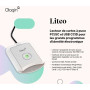 Lecteur de Carte Vitale monofente Fixe - LITEO - Olaqin - Plug and Play - Ne nécessite Pas d'installation de Logiciel - Câble US