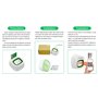 Lecteur sesam Vitale DC300, 3 en 1 : QR Code - NFC - Carte monofente - Plug and Play, Pas de Pilote à Installer -Compatible PC/S