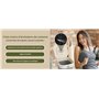 Poubelle Compost Appartement composteur de Cuisine Pliable avec Couvercle, Poubelle de Cuisine Alimentaire Anti Odeur - avec kit