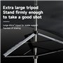 Astradeal - Support Téléphone Extensible 180 cm - Trépied Smartphone Télescopique Réglable - Perche à Selfie Professionnelle - S