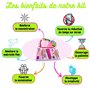 Kit Bracelet Bresilien et d'Amitié avec Notice en Français – Idée Cadeau pour Fille 8-16 Ans, Ado – Kit DIY Loisirs Créatifs Enf