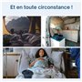 Pot de chambre adulte avec couvercle hygiénique HABEYGARD® | Portable et pratique pour la nuit, idéal pour camping ou maison, co