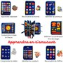 Cabanel Busy Board Montessori, Planches d'activités éducatives et sensorielles en français Version 2025, Jouet éducatif garçon e