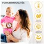 Bouillotte Peluche micro-onde - Bouillote Chauffante - calme les coliques de maniere agréable en securite idéal bebes remplace c