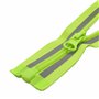 CHAVALLYS - 75 cm - #5mm Maille - Fermeture Éclair Réfléchissant Zip à Glissière Séparable Jaune Fluo