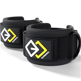 GJELEMENTS Sangles de Musculation pour Chevilles - Sangle de Tirage Cheville