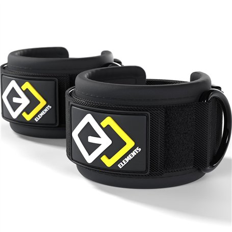 GJELEMENTS Sangles de Musculation pour Chevilles - Sangle de Tirage Cheville