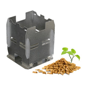 Clever Fire Lighter Réchaud écologique a pellets ou petit bois