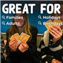 QUICKSTOP | Jeu de cartes pour la famille et les amis | Rapide et hilarant | 2 à 7 joueurs | Jeu de fête pour adultes et enfants