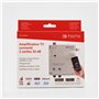 D-Home - Amplificateur TV TNT Intérieur 2 Sorties 32dB Connecté Filtré 4G-5G - Fonctionne avec App Mobile TV Finder pour Trouver